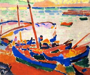 Fishing Boats, Collioure — André Derain, Fauvist Expression