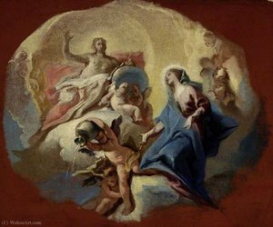 The Triumph Of The Virgin — Carlo Innocenzo Carlone
