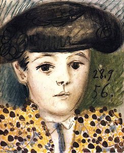 Claude En Costume De Matador — Pablo Picasso, Cubism