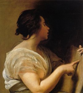 Arachne (a Sybil) — Diego Velázquez