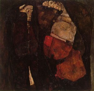 Pregnant Woman And Death 1911 — Egon Schiele