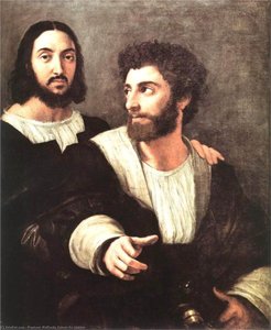 Self Portrait With A Friend — Raphael