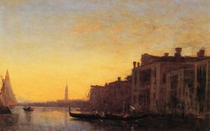 Grand Canal, Venice — Felix Francois Georges Philbert Ziem