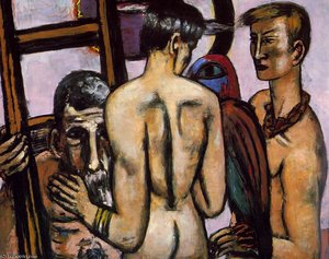 The Argonauts, Detalj, Private Collect — Max Beckmann