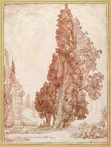 Landscape With A Statue Of Isis — Hubert Robert