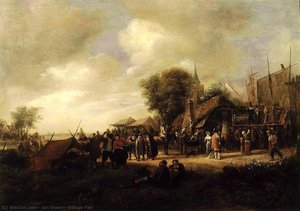Village Fair — Jan Havickszoon Steen