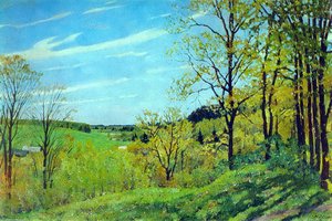 May Morning. Nightingale Place. Ligachevo — Konstantin Yuon, Impressionism