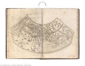 World Map — Claudio Ptolomeo