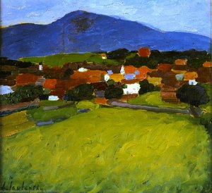 Murnau Village — Alexej Von Jawlensky, Expressionism