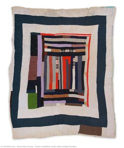 Center Medallion Strips With Multiple Borders — Annie Mae Young