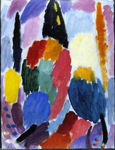 Variation: Autumn Glow — Alexej Von Jawlensky, Expressionism