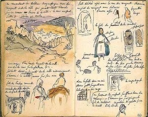 Moroccan Notebook — Eugène Delacroix
