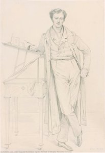 Portrait Of Adolphe-marcellin Defresne — Jean-auguste-dominique Ingres