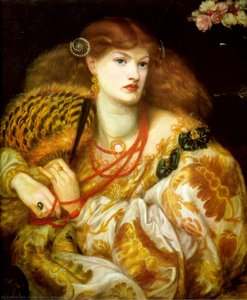 Monna Vanna — Dante Gabriel Rossetti, Pre-raphaelite Brotherhood