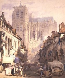 Church Of St. Wolfram At Abbeville — Samuel Prout