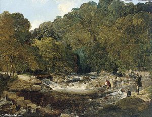 Salmon Fishing — Frederick Richard Lee
