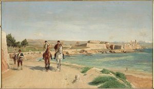 Antibes. The Horse Ride