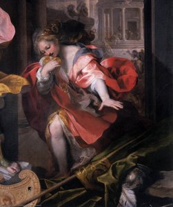 Aeneas' Flight From Troy (detail) — Federico Fiori Barocci, Baroque