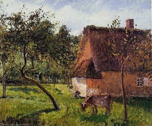 A Field In Varengeville — Camille Pissarro