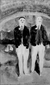 Vaudeville Many Brave Hearts Are Asleep In The Deep — Charles Demuth
