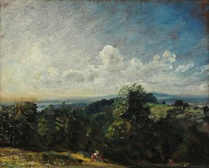 Hampstead Heath Looking Towards Harrow (i) — John Constable Reeve