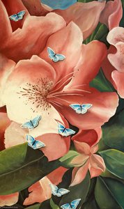 Floral I — Helen Richards, Floral Painting
