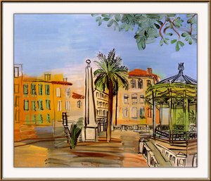 The Square In Hyeres — Raoul Dufy