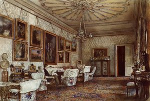 Interior Of The Palais Lanckoronski, Vienna — Rudolf Von Alt