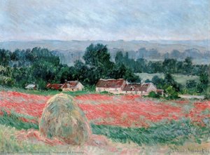 Haystack At Giverny — Claude Monet