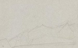 Cursory Sketch Of Mountain Landscape 13 — Nicholas Roerich