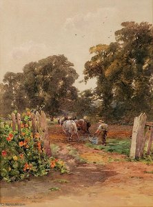 Ploughing The Fields — Rose Maynard Barton