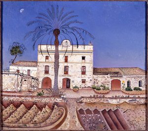 House With Palm Tree — Joan Miró