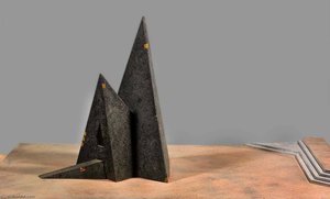 Installation Model For Mississippi Inscape — Ed Mcgowin