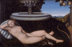 The Nymph Of The Fountain — Lucas Cranach The Elder, Renaissance Master