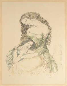 Two Women In Contemplation — Léonard Tsuguharu Foujita
