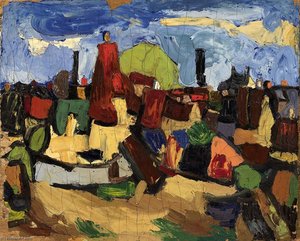 Danish Village — William H. Johnson, Modernism