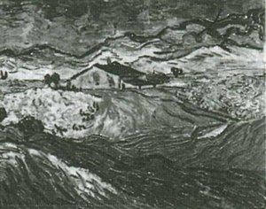 Landscape In The Neighbourhood Of Saint-rémy — Vincent Willem Van Gogh