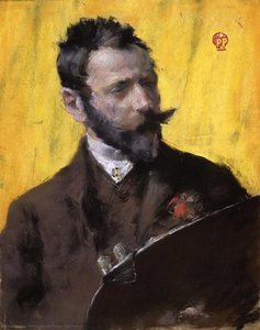 Self Portrait — William Merritt Chase, Impressionism