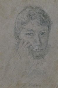 Self-portrait Of The Artist As A Boy — John Frederick Lewis