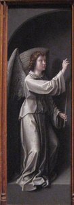 Angel Of The Annunciation — Gerard David