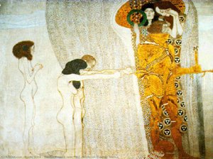 The Beethoven Frieze, 1902 - Secession Building, Vienna