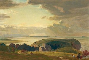 Tennyson At Clevedon, Somerset — Charles March Gere