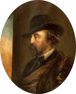 Marmion Edward Ferrers (1813–1884), in Three Quarters Profile to the Left, in a Hat