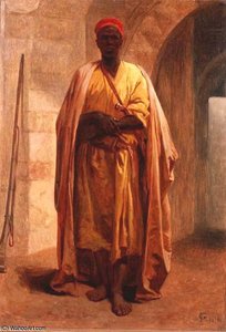 Portrait Young Arab Hi — Frederick Goodall