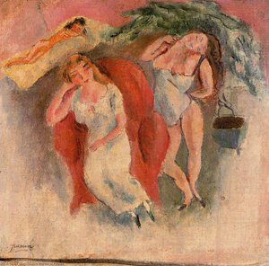 Composition With Three Women — Julius Mordecai Pincas