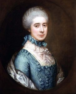 Portrait Of Mrs. Awse — Thomas Gainsborough