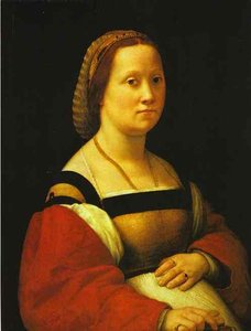 Portrait Of A Pregnant Woman — Raphael, High Renaissance