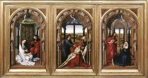 Mary Altarpiece (miraflores Altarpiece) — Rogier Van Der Weyden, Early Netherlandish