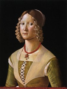Portrait Of Selvaggia Sassetti — Davide Ghirlandaio