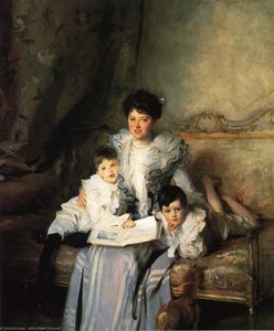 Mrs Knowles And Her Children — John Singer Sargent